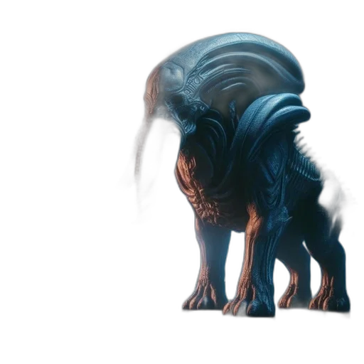 creature, animal, dragon, hair transparent PNG cut-out