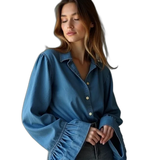 jacket, dress, blue, woman transparent PNG cut-out