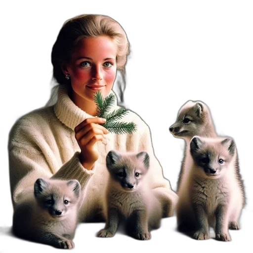animal, jewelry, photorealistic, oil painting transparent PNG cut-out