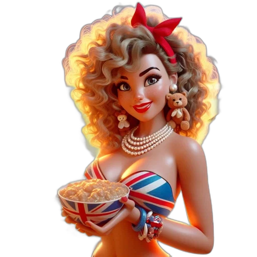 food, crown, cartoon, concept art transparent PNG cut-out