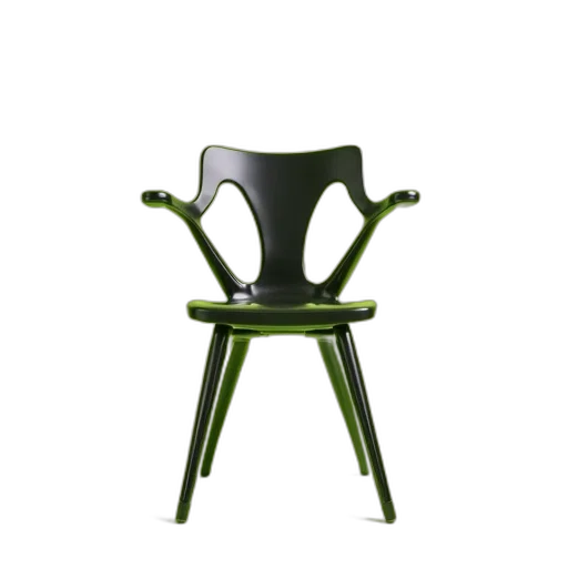 furniture, 3d render, green, bright transparent PNG cut-out
