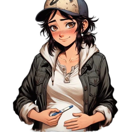 hat, jewelry, staff, jacket transparent PNG cut-out