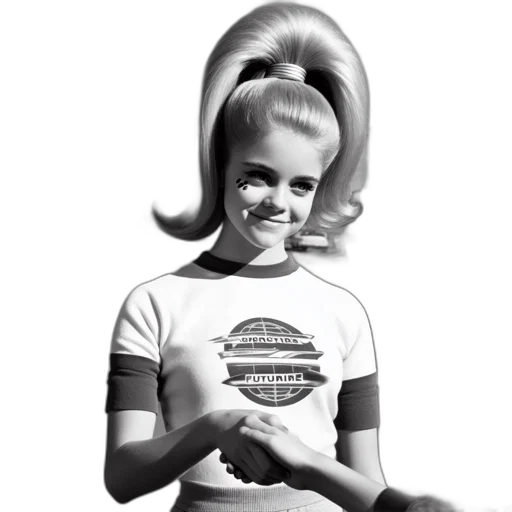 hair, staff, face, dress transparent PNG cut-out