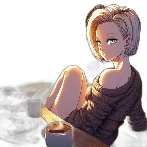 staff, dress, face, hair transparent PNG cut-out