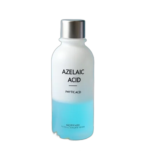 bottle, photorealistic, blue, white transparent PNG cut-out