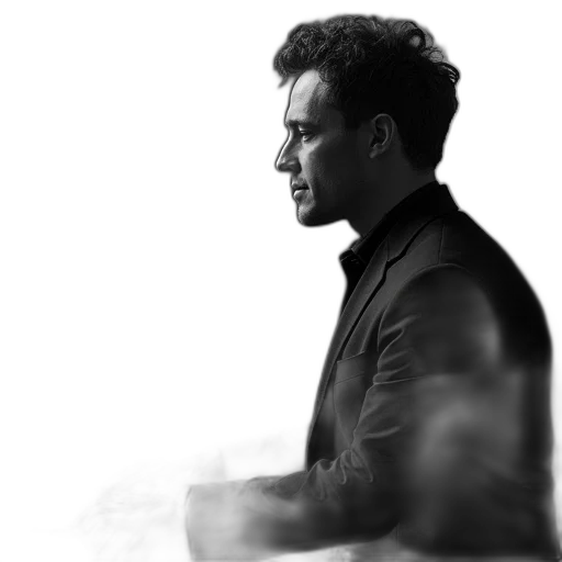 jacket, face, dragon, staff transparent PNG cut-out