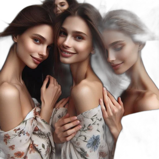 jewelry, dress, photorealistic, oil painting transparent PNG cut-out
