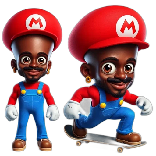3d render, concept art, cartoon, pixel art transparent PNG cut-out