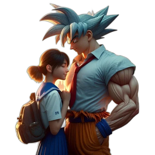concept art, anime, comic book art, fantasy art transparent PNG cut-out