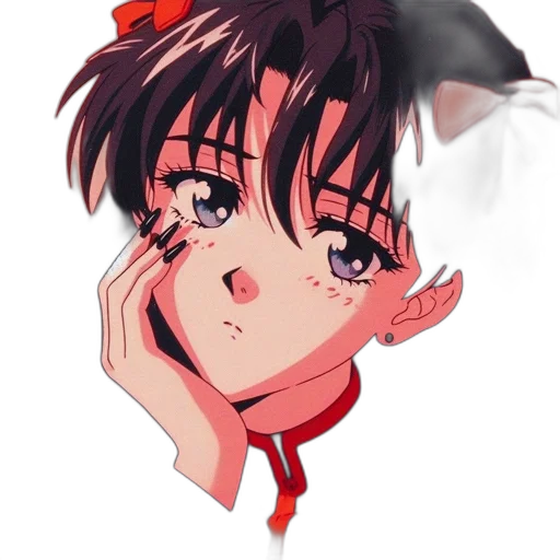 face, mask, staff, anime transparent PNG cut-out