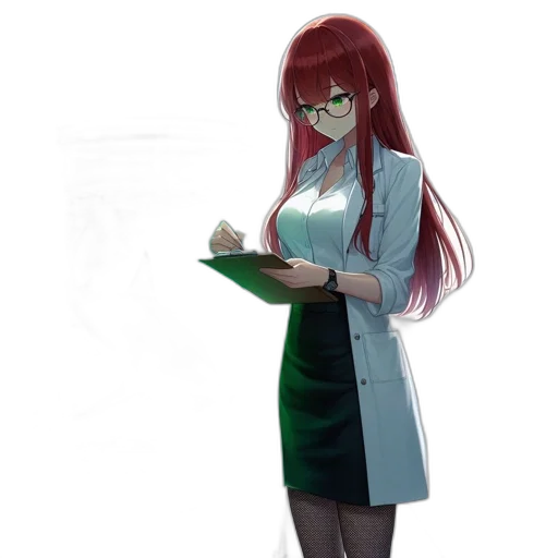staff, dress, jacket, concept art transparent PNG cut-out