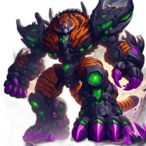 robot, weapon, creature, concept art transparent PNG cut-out