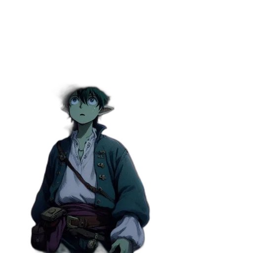 staff, jacket, concept art, anime transparent PNG cut-out