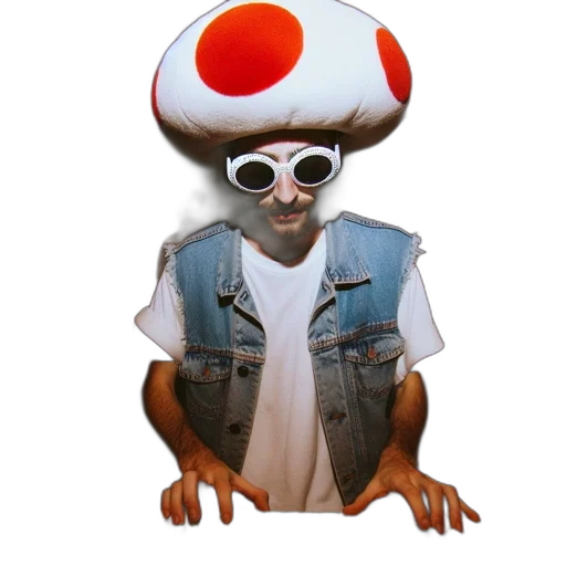 hat, mask, creature, face transparent PNG cut-out