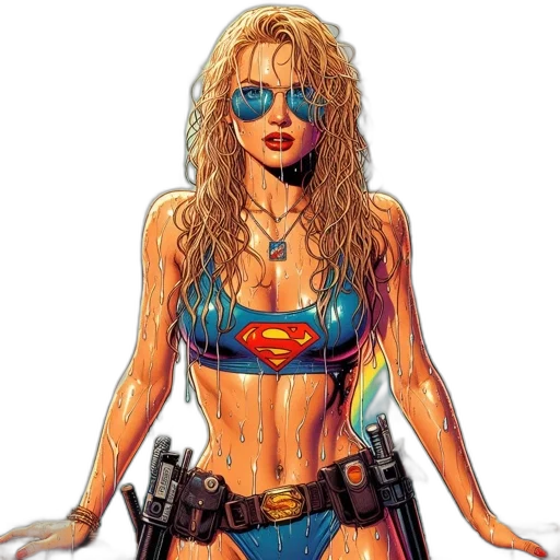 comic book art, concept art, fantasy art, pixel art transparent PNG cut-out