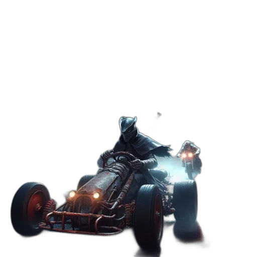car, robot, weapon, creature transparent PNG cut-out