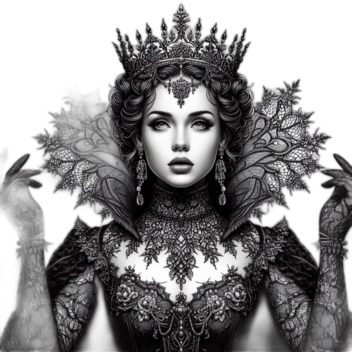 crown, jewelry, mask, fantasy art transparent PNG cut-out