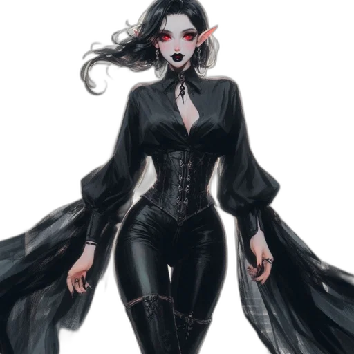 dress, mask, concept art, fantasy art transparent PNG cut-out