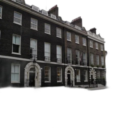 building, 3d render, photorealistic, city street transparent PNG cut-out
