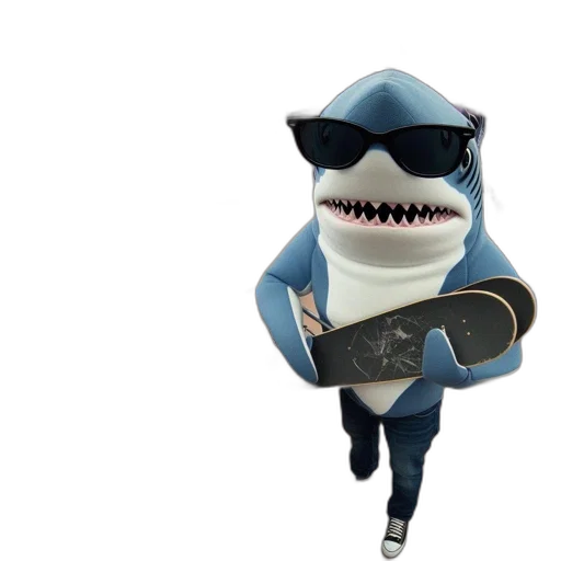 creature, animal, staff, 3d render transparent PNG cut-out