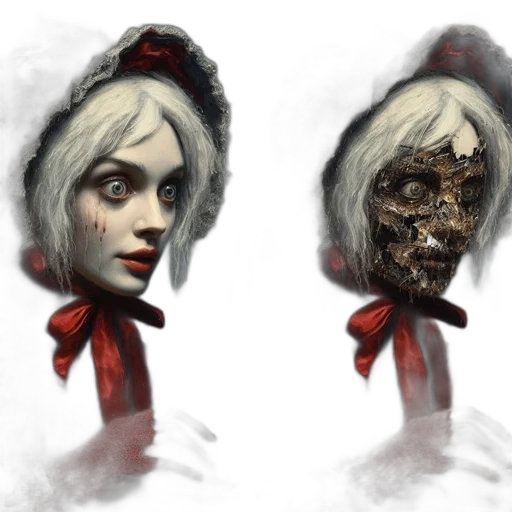 mask, face, concept art, fantasy art transparent PNG cut-out