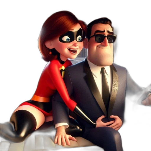3d render, concept art, cartoon, comic book art transparent PNG cut-out
