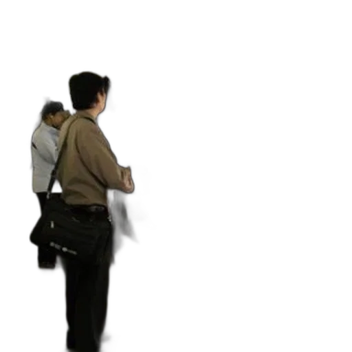 staff, jacket, weapon, robot transparent PNG cut-out