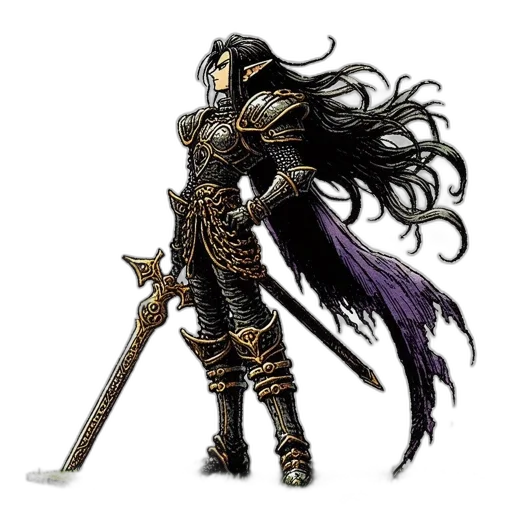 sword, staff, weapon, dragon transparent PNG cut-out