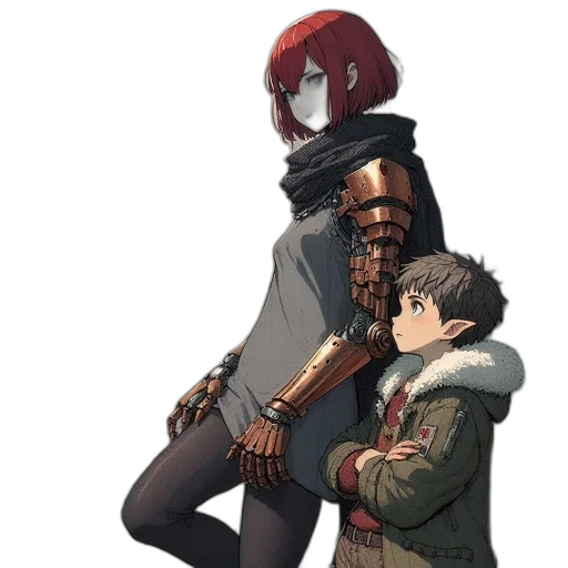 weapon, jacket, mask, sword transparent PNG cut-out