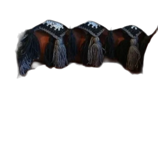 hair, crown, hat, staff transparent PNG cut-out