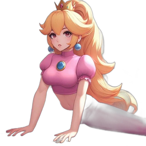 dress, staff, crown, robot transparent PNG cut-out