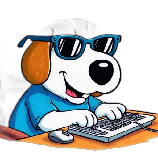 staff, animal, cartoon, animated transparent PNG cut-out