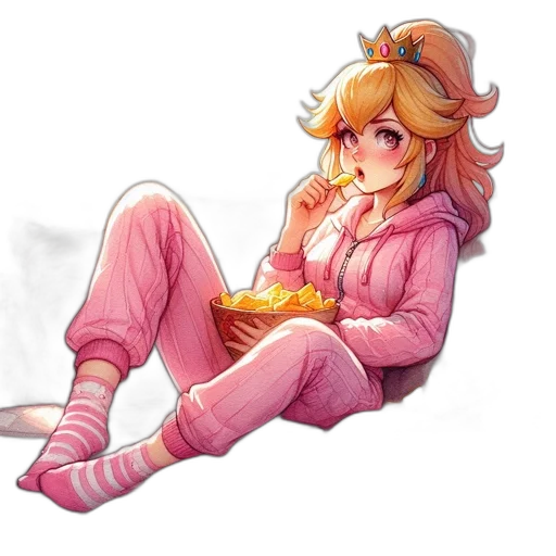 staff, food, pixel art, anime transparent PNG cut-out