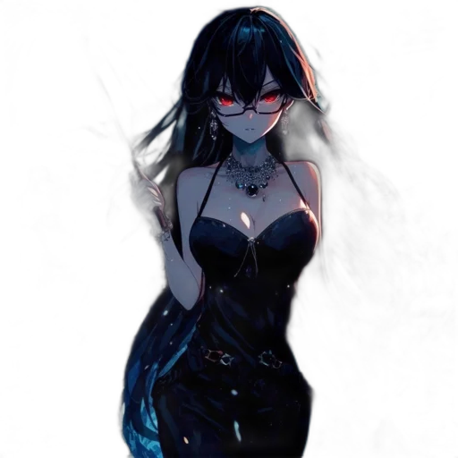 dress, mask, concept art, comic book art transparent PNG cut-out