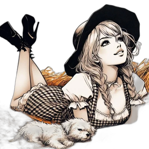 hat, cartoon, comic book art, fantasy art transparent PNG cut-out