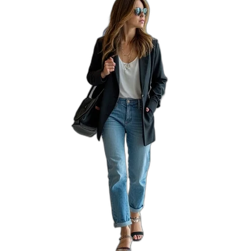 jacket, blue, monochrome, dark transparent PNG cut-out