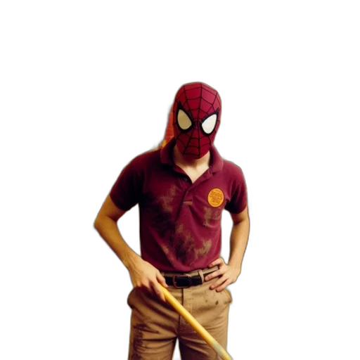 animal, mask, staff, creature transparent PNG cut-out