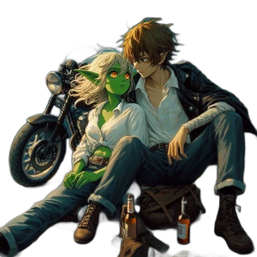 jacket, weapon, concept art, pixel art transparent PNG cut-out