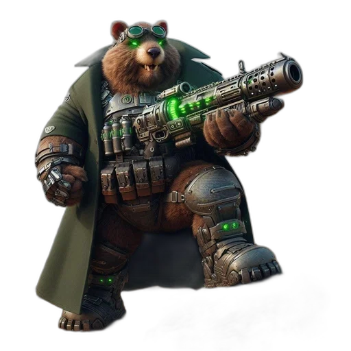 weapon, animal, staff, creature transparent PNG cut-out