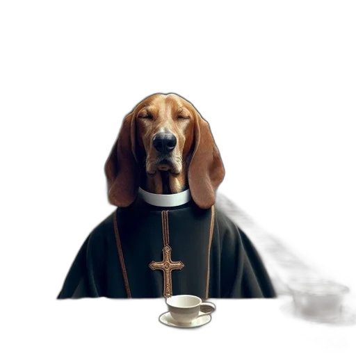 staff, animal, concept art, photorealistic transparent PNG cut-out