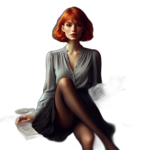 dress, staff, photorealistic, concept art transparent PNG cut-out