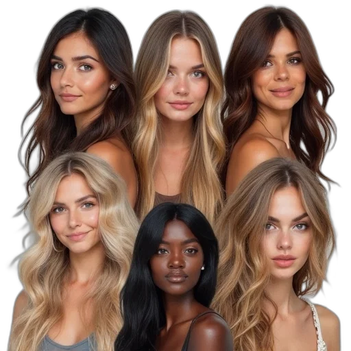 hair, crown, face, staff transparent PNG cut-out