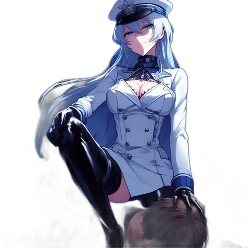 dress, staff, robot, sword transparent PNG cut-out