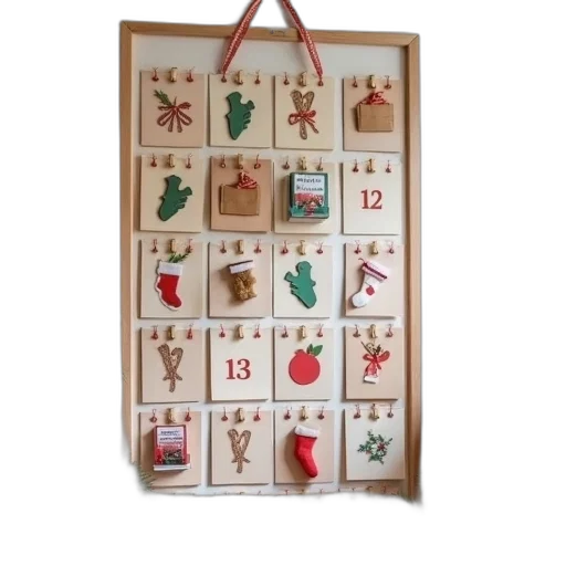 diy, advent, calendar, ideas transparent PNG cut-out