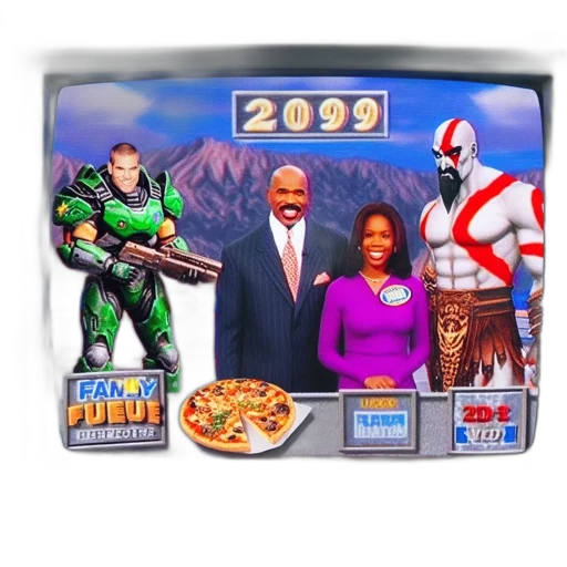 concept art, screen, family, feud transparent PNG cut-out