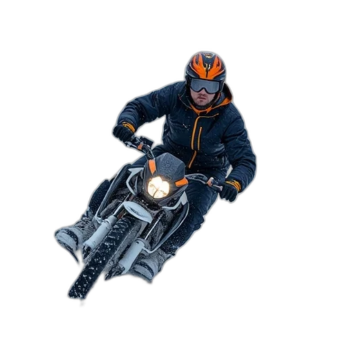 jacket, robot, weapon, creature transparent PNG cut-out