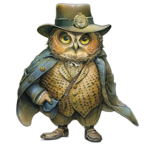 staff, hat, mask, animal transparent PNG cut-out