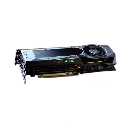 weapon, 3d render, rtx, 4090 transparent PNG cut-out