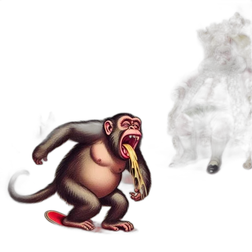 creature, animal, dragon, concept art transparent PNG cut-out