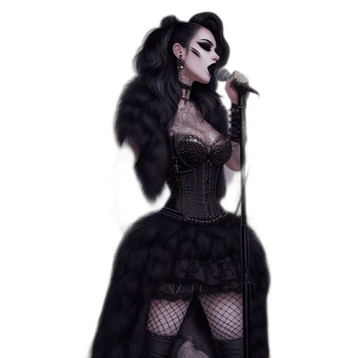 dress, concept art, fantasy art, pixel art transparent PNG cut-out